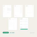 Life admin planner bundle